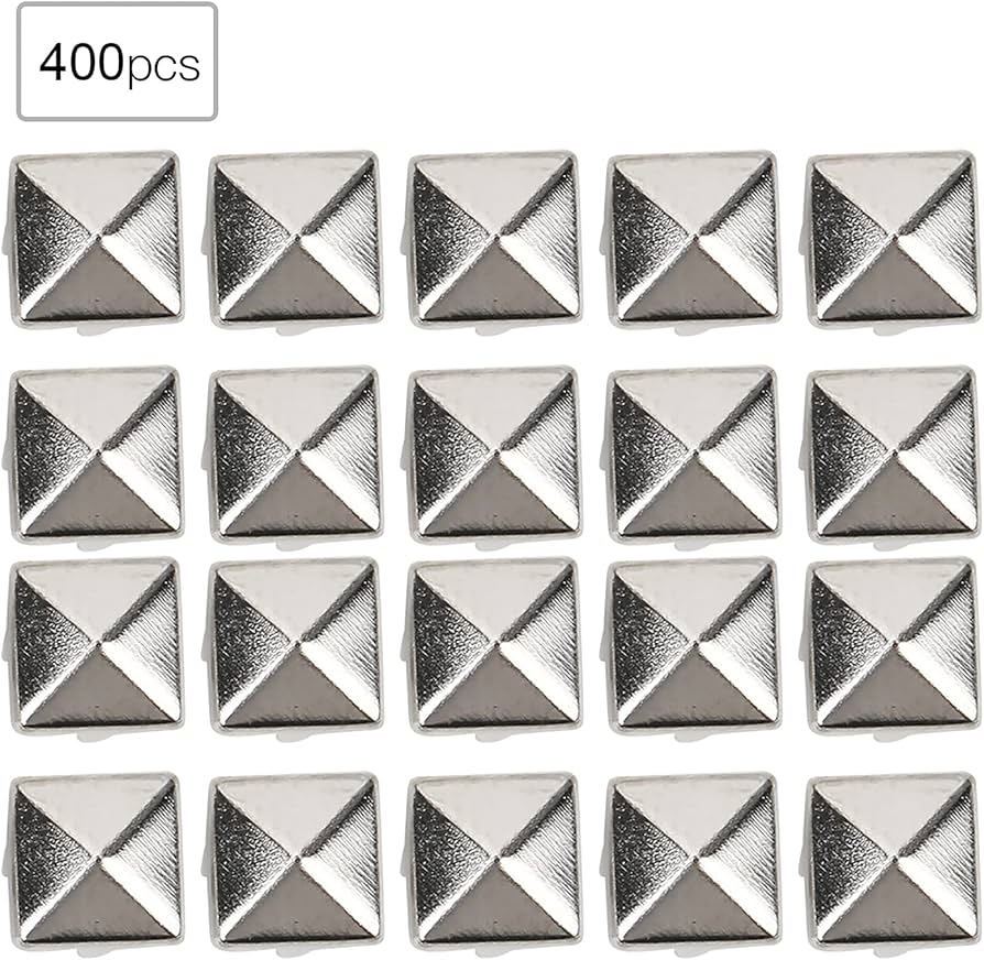 Amazon.co.jp: Jeffergarden スタッズ 底鋲 ピラミッドスタッズ 鋲